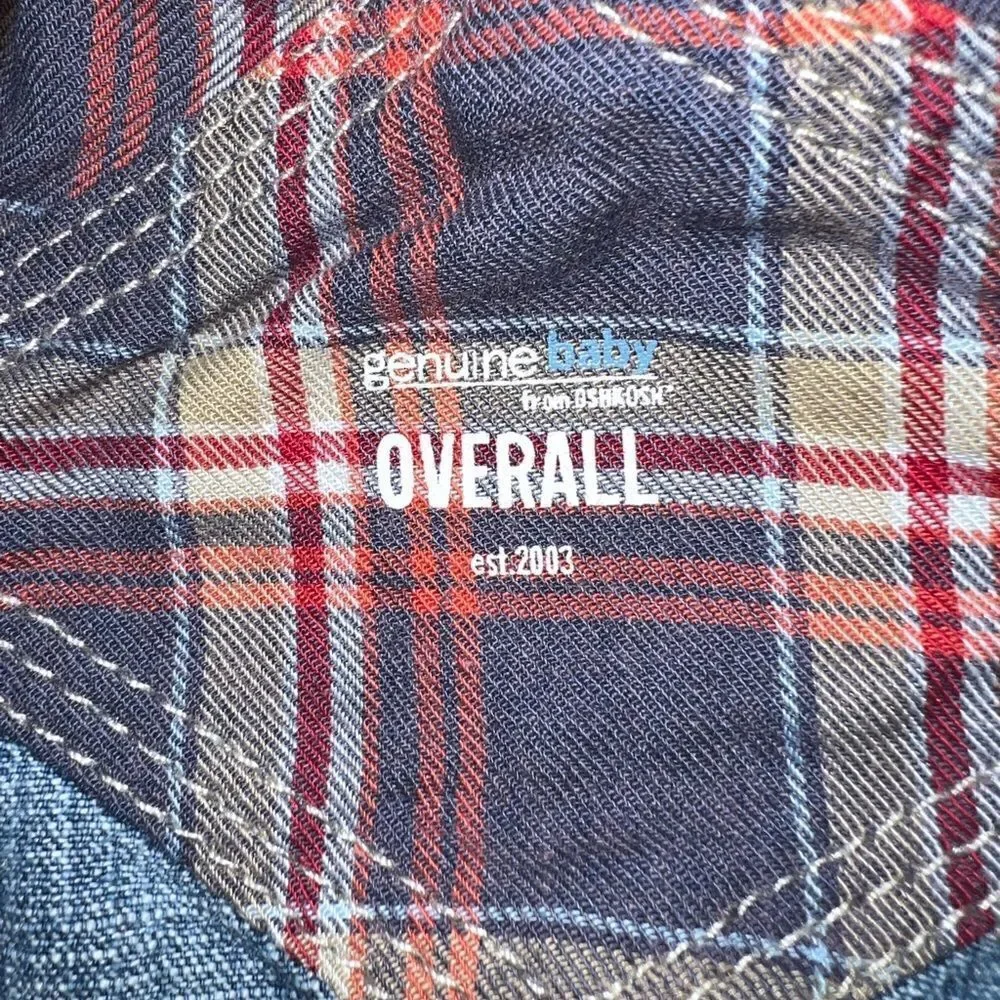 ‎Oshkosh’Bgosh denim overalls babies size 3 months